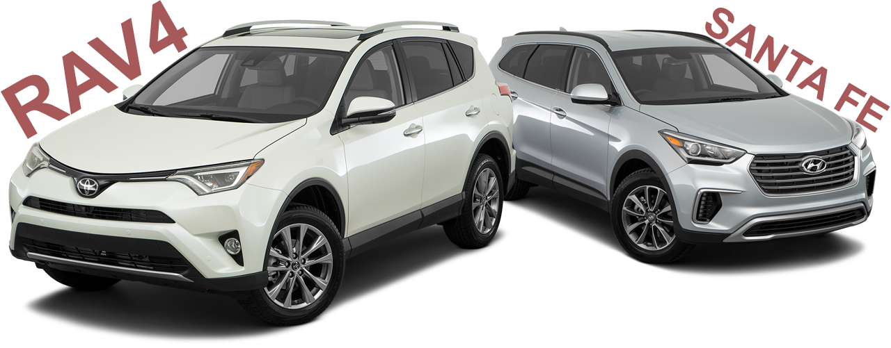 2017 Toyota RAV4 vs. 2017 Hyundai Santa Fe