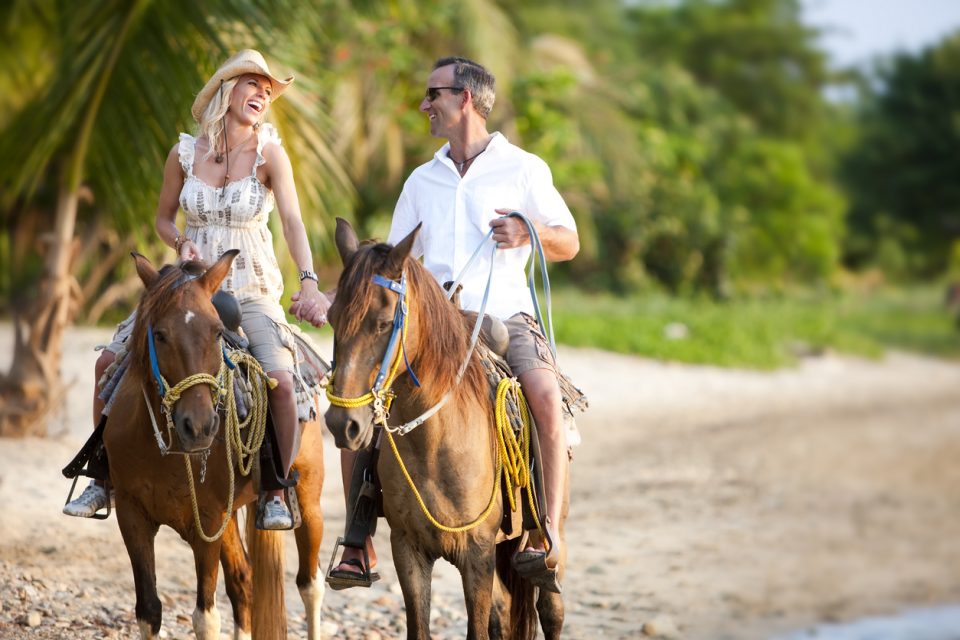 Horses on the Beach