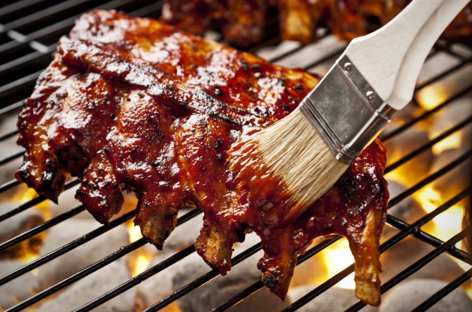 Grilling Ribs