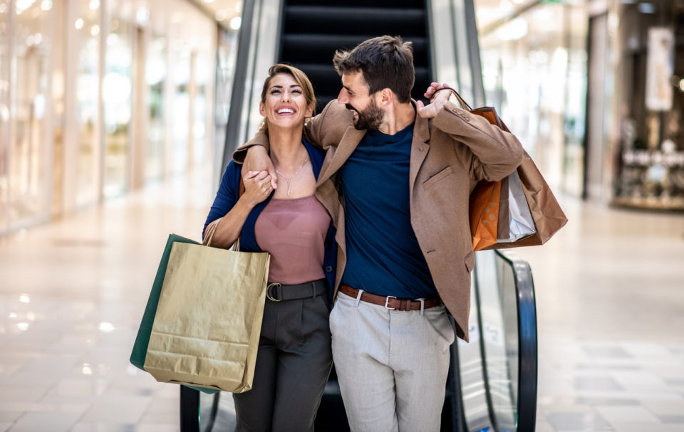 couple shopping together