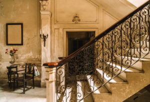 Staircase of a historic home